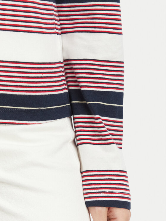 Tommy Jeans Tommy Jeans Bluse Reg Ess Jersey DW0DW23562 Bunt Regular Fit