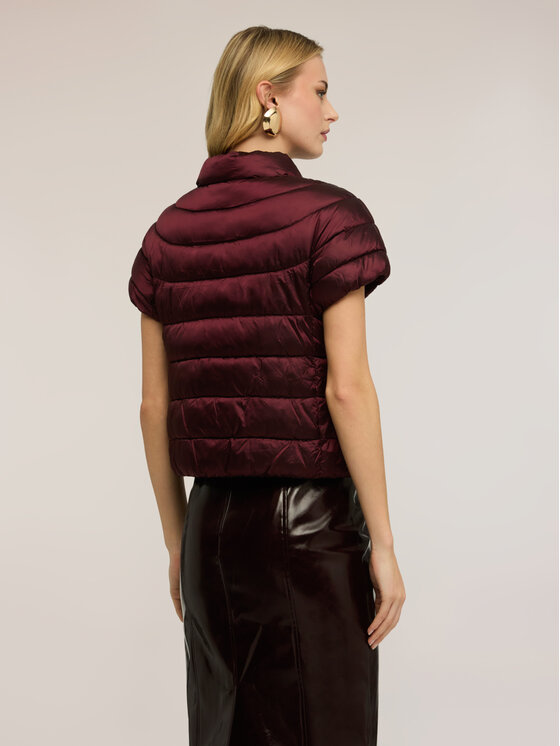 Motivi Motivi Giubbotto piumino F011Q000741N036 Bordeaux Regular Fit