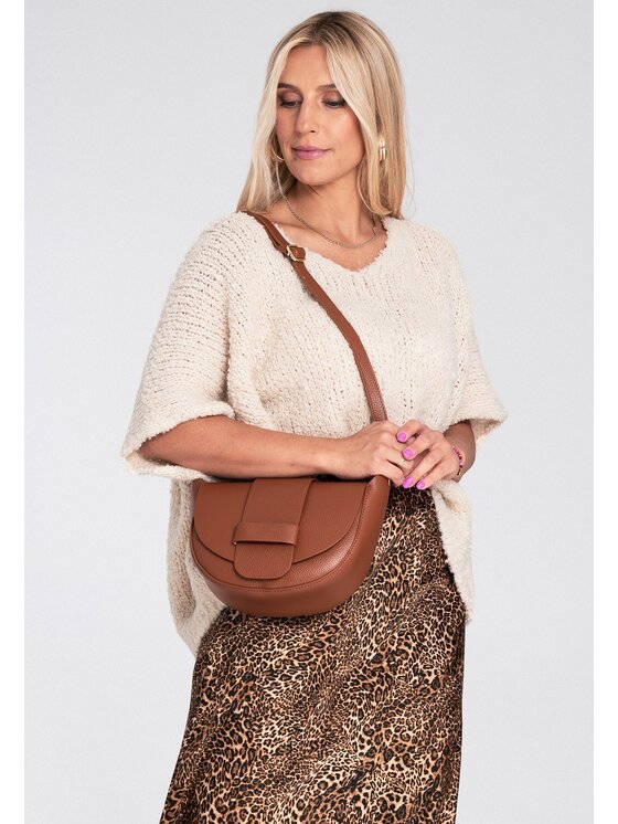 FIGL FIGL Kabelka T001 Hnedá