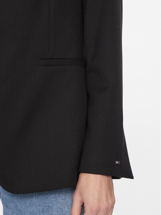 Tommy Hilfiger Tommy Hilfiger Sacou WW0WW39977 Negru Regular Fit