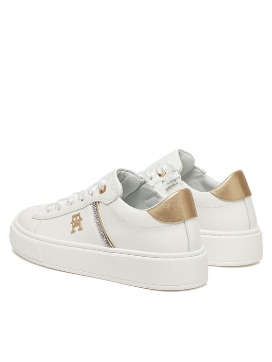 Tommy Hilfiger Tommy Hilfiger Tenisice Low Cut Lace UP T4A9-33933-0206X048 Bijela