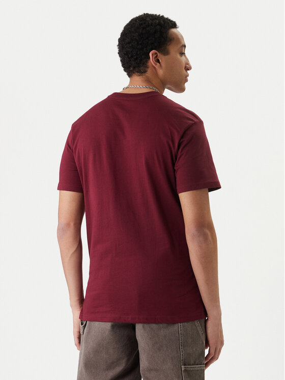 Element Element Póló Element Co ELYZT00603 Bordó Regular Fit