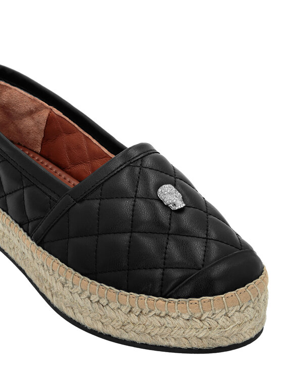 PHILIPP PLEIN PHILIPP PLEIN Espadryle 25625 Czarny
