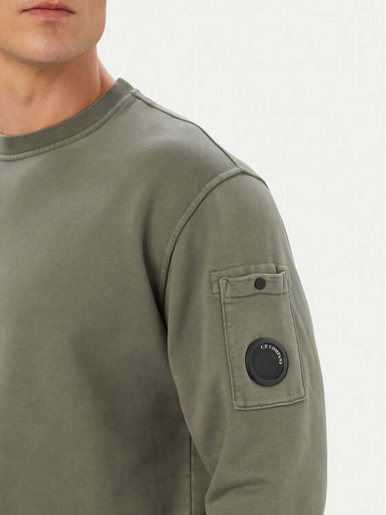 C.P. Company C.P. Company Μπλούζα 21CMSS718A006372R Πράσινο Regular Fit