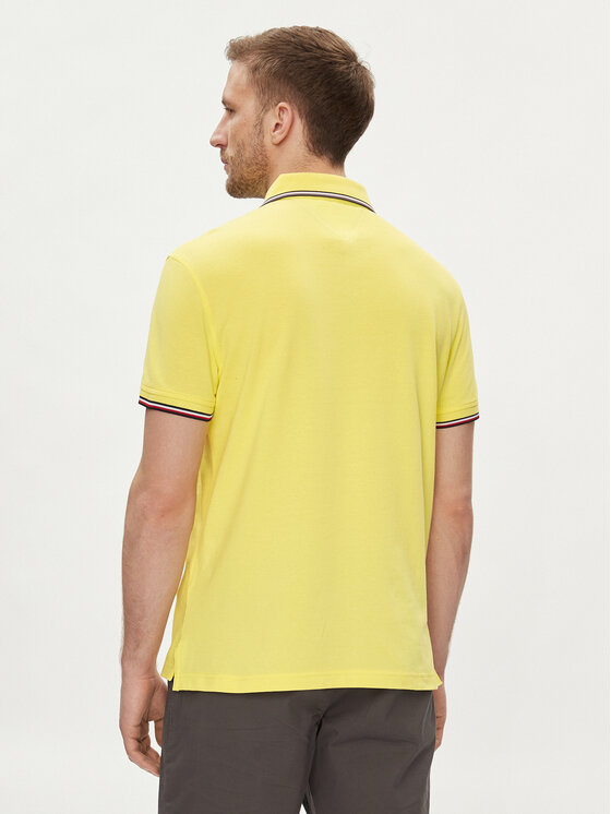 Tommy Hilfiger Tommy Hilfiger Polo 1985 MW0MW30750 Žuta Slim Fit
