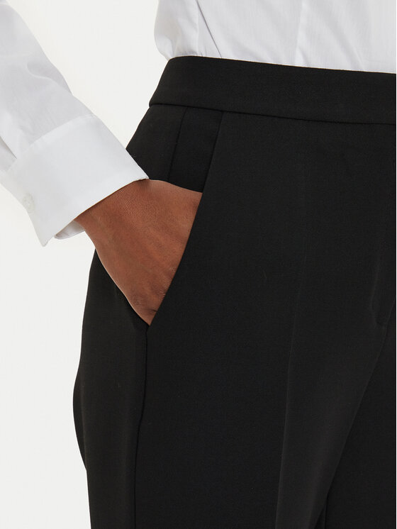 BOSS Boss Hlače Tubeka4 50518874 Crna Slim Fit