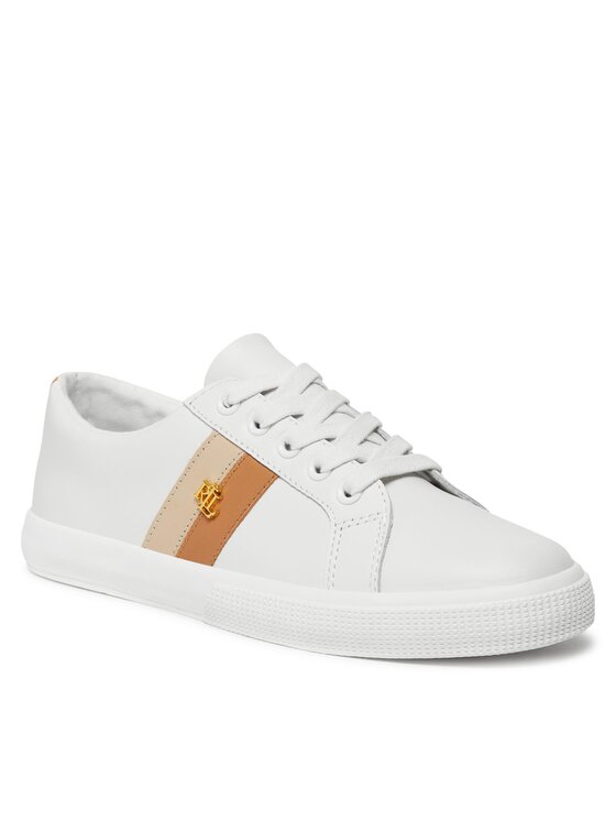 LAUREN RALPH LAUREN Lauren Ralph Lauren Снікерcи Janson II 802925365001 Білий