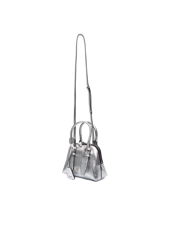 PINKO PINKO Torebka Bowling Bag Zip Mini AI 25-26 PLTT 105333 A0QO Srebrny