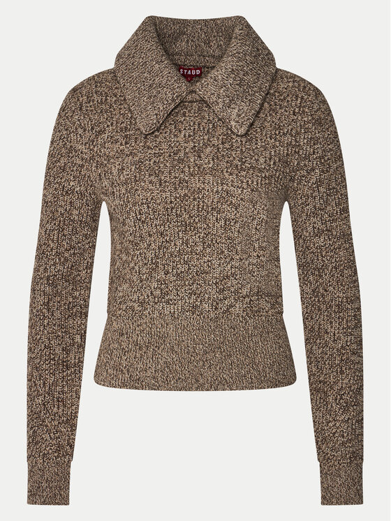 STAUD STAUD Sweater Christopher R24F3111WN Bézs Regular Fit