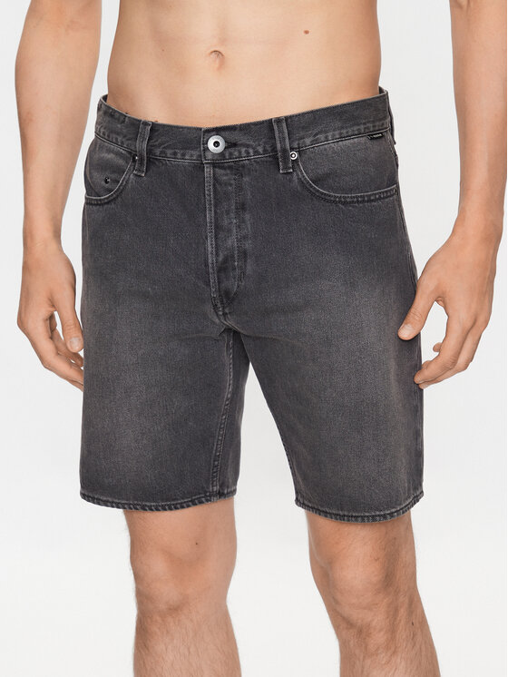 G-STAR G-Star Raw Džínsové šortky D20776-D291-C778 Sivá Regular Fit