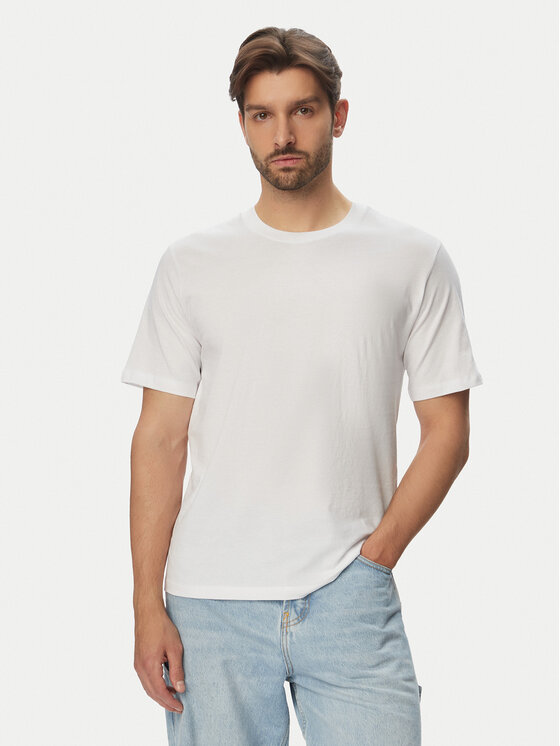 Jack & Jones Jack & Jones Póló Calm 12297701 Fehér Regular Fit