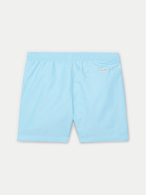 Calvin Klein Swimwear Calvin Klein Swimwear Szorty kąpielowe KV0KV00042 Błękitny Regular Fit