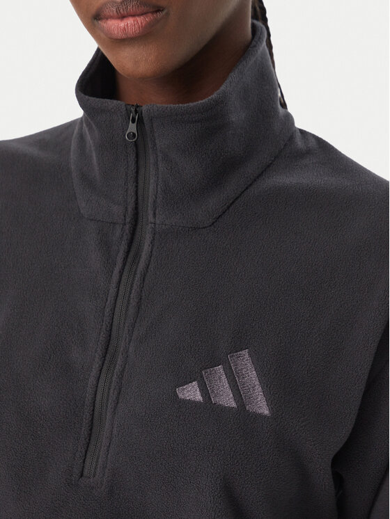 adidas adidas Fleecejacke Terrex Multi Essentials Half Zip Fleece Jacket KZ1798 Schwarz Regular Fit