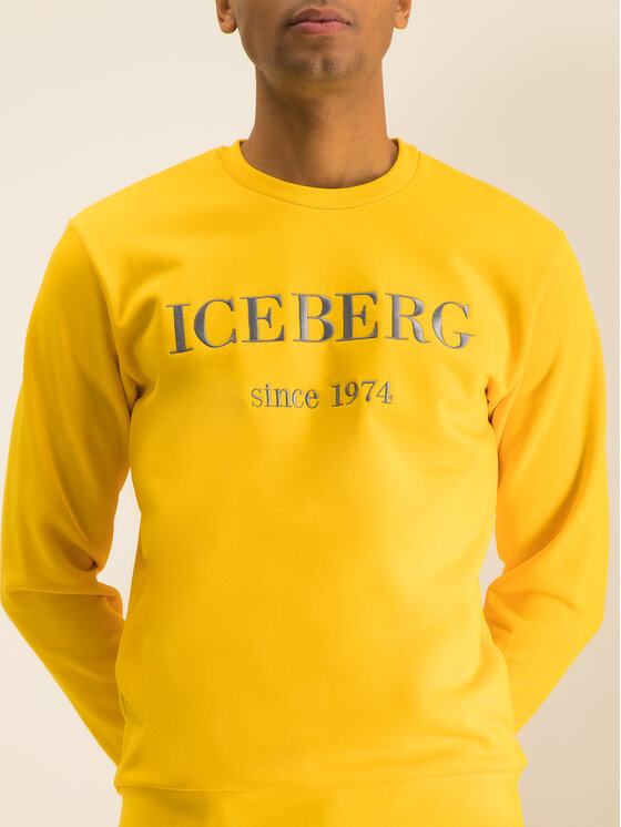 Iceberg Iceberg Džemperis E0506330 Geltona Regular Fit