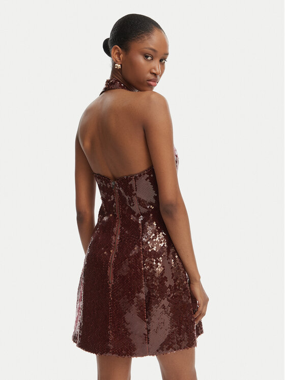 Bardot Bardot Abito da cocktail Nevelle 59857DB2 Bordeaux Slim Fit