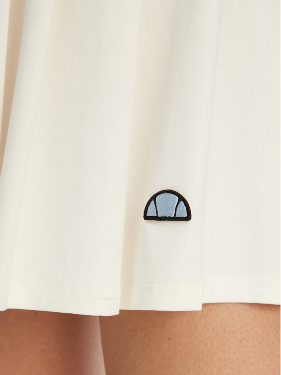 Ellesse Ellesse Plisovaná sukňa SGZ21968904 Écru Regular Fit
