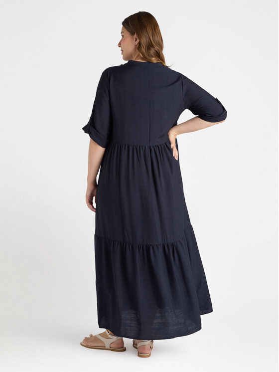 Fiorella Rubino Fiorella Rubino Abito da sera 7046T101729N034 Blu A-Line Fit