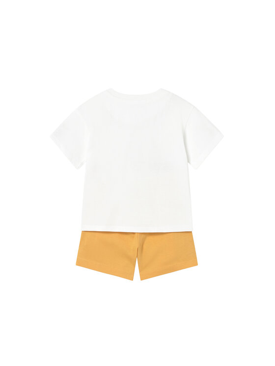 Mayoral Mayoral Set T-Shirt und Shorts 1670 Gelb Regular Fit