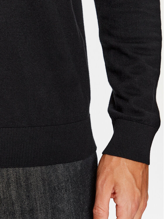 United Colors Of Benetton United Colors Of Benetton Rollkragenpullover 10CVU2519 Schwarz Regular Fit