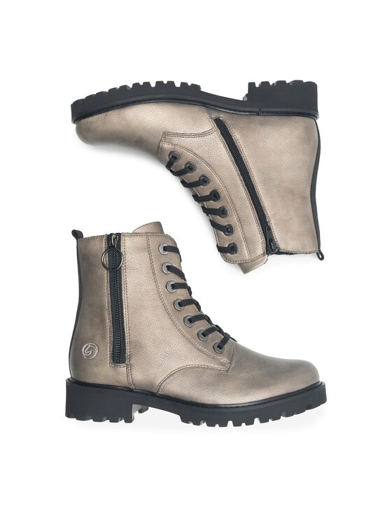 Remonte Remonte Stiefeletten D8671-91 Silberfarben