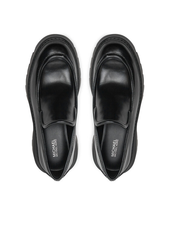 Black michael kors slippers discount