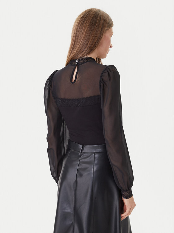 Morgan Morgan Bodi 251-TWIST Črna Slim Fit