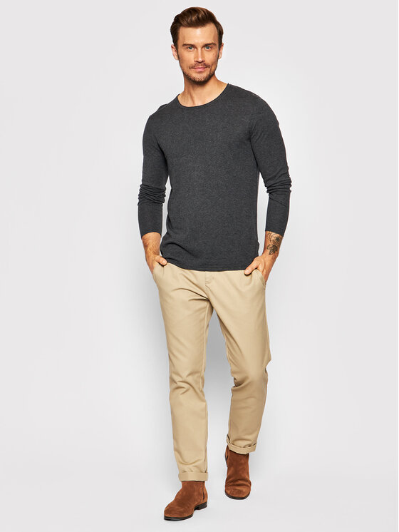Selected Homme Selected Homme Πουλόβερ Rome 16079774 Γκρι Regular Fit