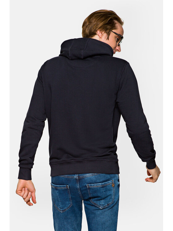 Lancerto Lancerto Bluza Enzo Granatowy Regular Fit