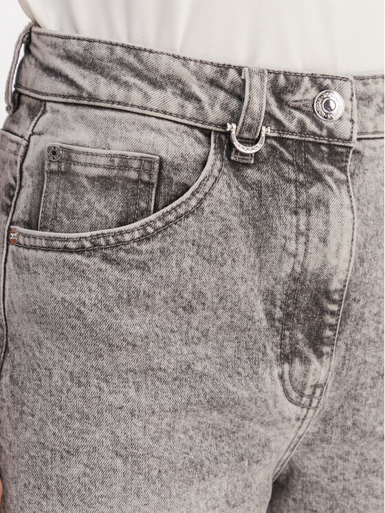 Morgan Morgan Džínsy 261-PIGRIM Sivá Wide Leg