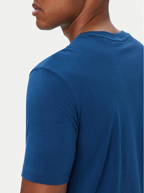 HUGO HUGO T-Shirt Dero222 50466158 Granatowy Regular Fit