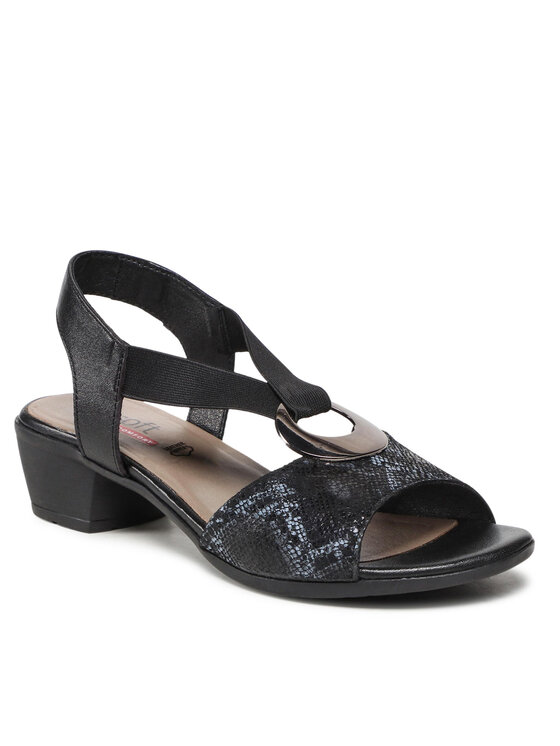 Go Soft Go Soft Sandalen WI23-BETTY-06 Schwarz