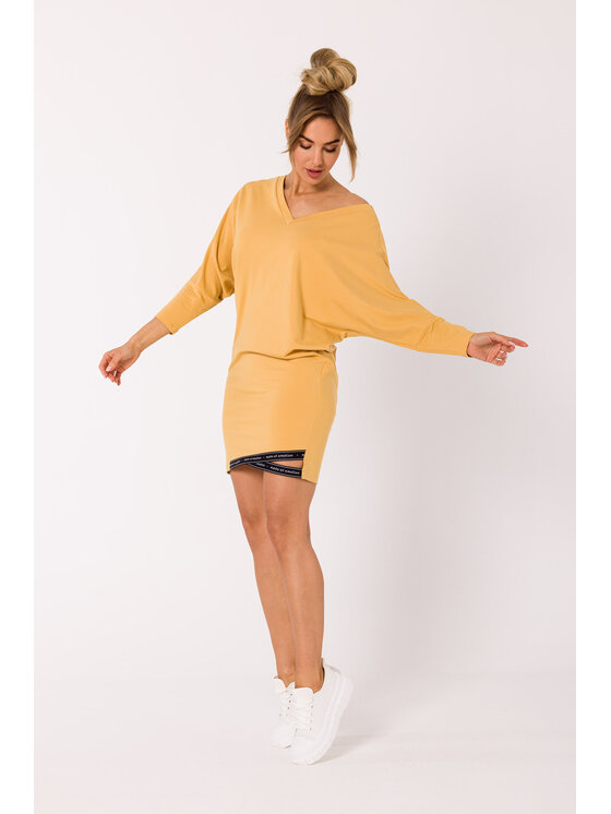 Made of Emotion Made of Emotion Vestito da giorno M732 Giallo Premium Fit