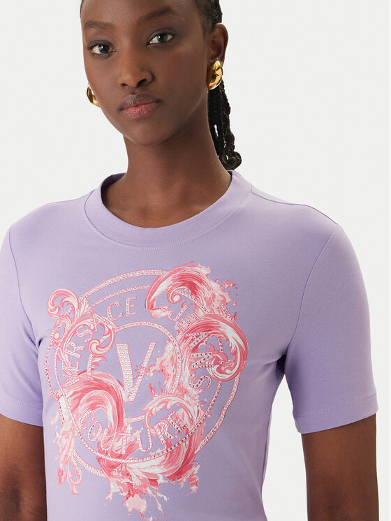 Versace Jeans Couture Versace Jeans Couture Kasdieninė suknelė 80HAOE01 CJ02E Violetinė Slim Fit