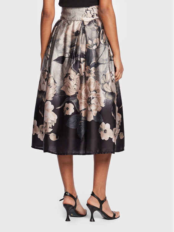 Rinascimento Rinascimento Plisēti svārki CFC0018704002 Zaļš Regular Fit