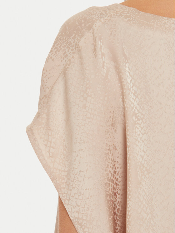 Sisley Sisley Bluse 57U5LQ07Q Beige Regular Fit