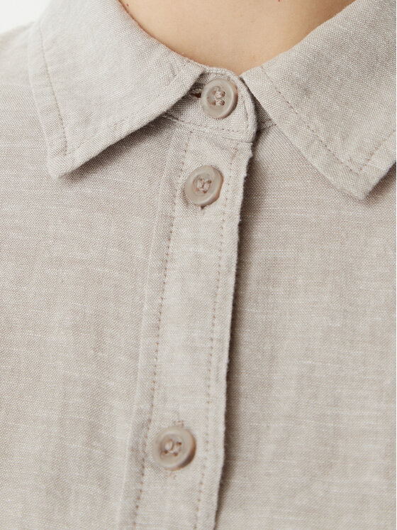 Vero Moda Vero Moda Košile Linn 10305085 Šedá Relaxed Fit