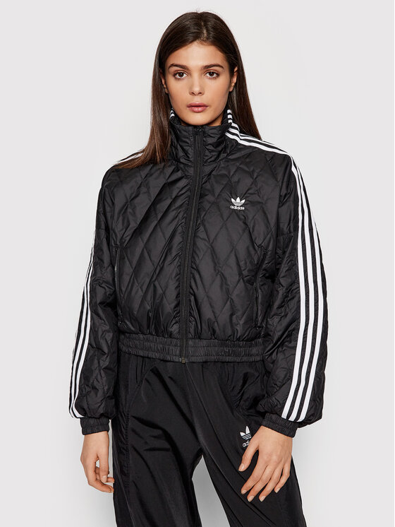 adidas Ubergangsjacke adicolor Classics Quilted H43916 Schwarz Regular Fit Modivo