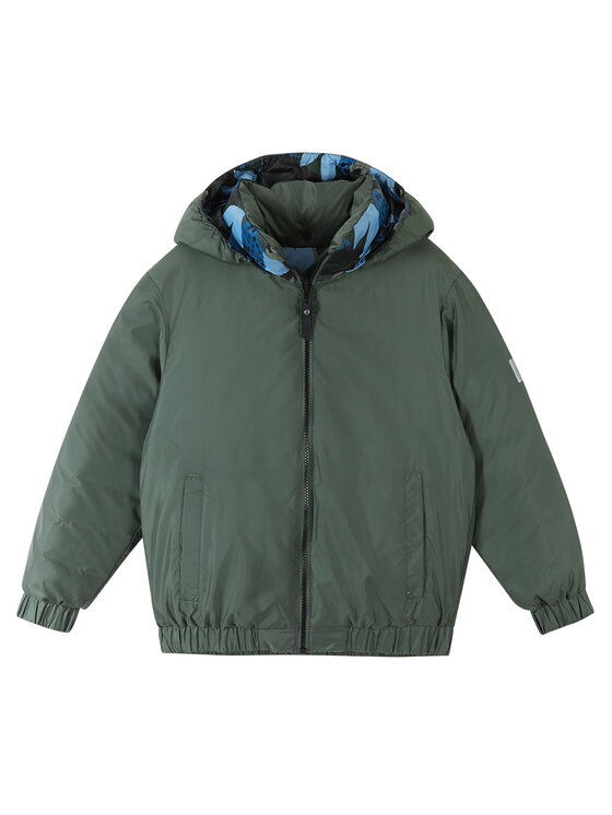 Reima Reima Pūkinė striukė Finnoo 5100252A Žalia Regular Fit