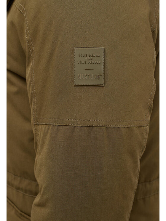 Mustang Mustang Kurtka zimowa Daniel Classic Parka Brązowy Regular Fit