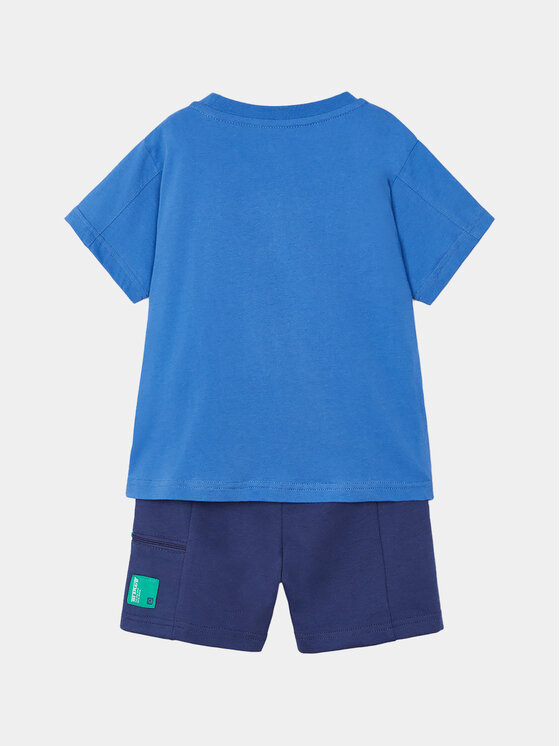 Mayoral Mayoral Completo T-shirt e pantaloncini 3601 Blu Regular Fit