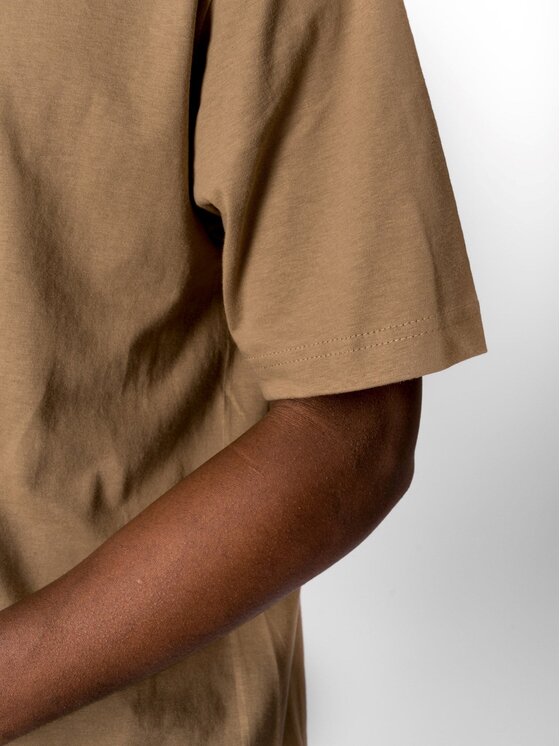 TeeShoppen TeeShoppen T-Shirt 'Oversized Collection' Khaki Oversize