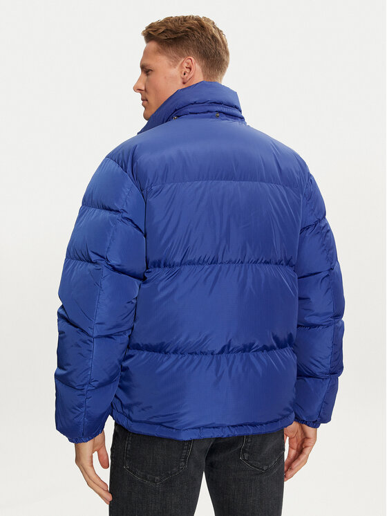 Tommy Jeans Tommy Jeans Pūkinė striukė Alaska DM0DM19537 Mėlyna Loose Fit