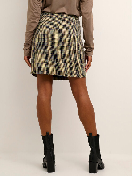 Kaffe Kaffe Φούστα mini Olina 10507186 Μπεζ Regular Fit