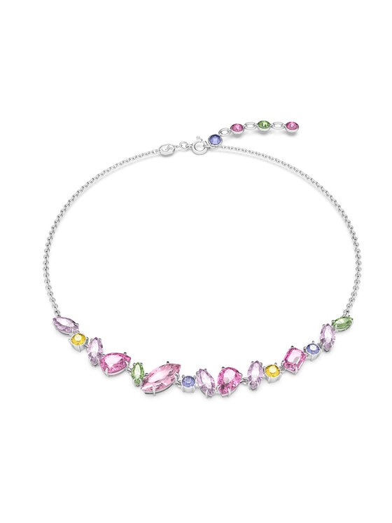 Swarovski Swarovski Naszyjnik Kolia Gema 5658398 Srebrny
