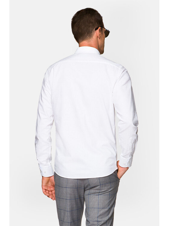 Lancerto Lancerto Koszula Rachel 2 KO073221000008 Biały Slim Fit