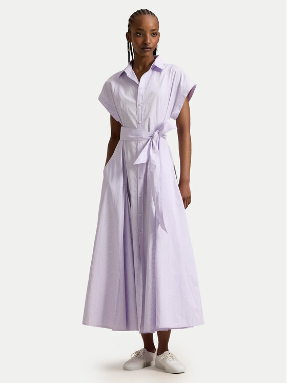 Polo Ralph Lauren Polo Ralph Lauren Marškinių tipo suknelė 211A96363002 Violetinė Regular Fit