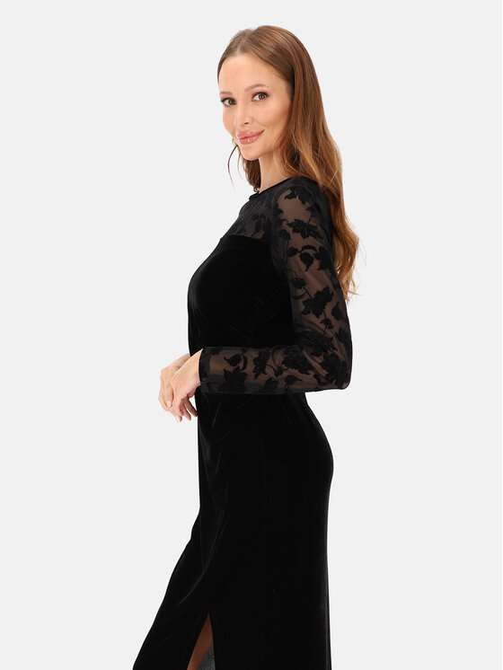 L’AF L’AF Sukienka koktajlowa Izabel Czarny Regular Fit