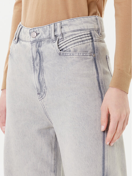 BOSS BOSS Дънки C_Marlene Hr Split 50542436 Сив Relaxed Fit