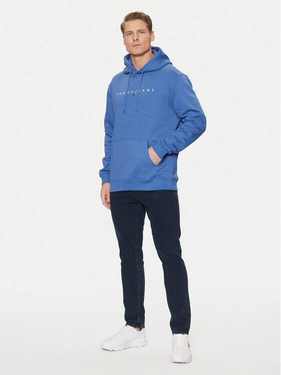 Tommy Jeans Tommy Jeans Majica dugih rukava DM0DM20746 Plava Regular Fit