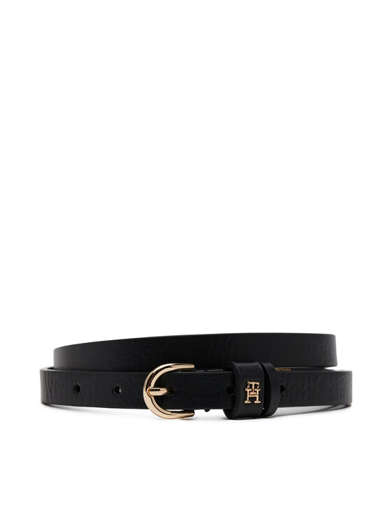 Tommy Hilfiger Tommy Hilfiger Ženski remen Essential Effortless 1.5 AW0AW17246 Crna